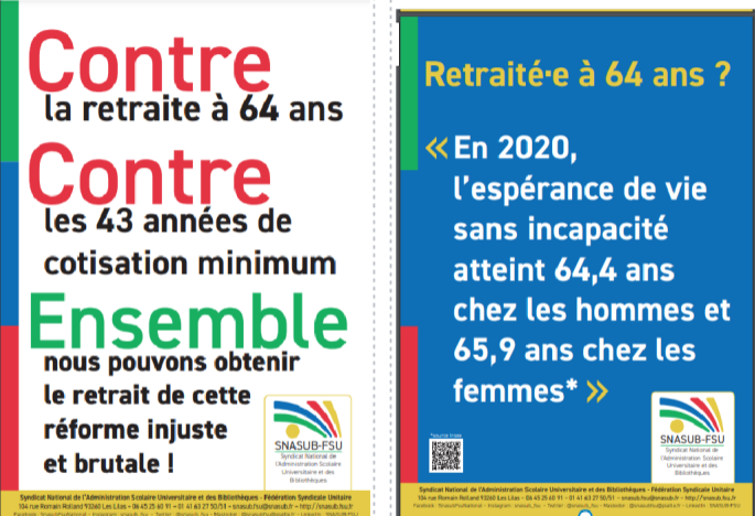 Grève unitaire interprofessionnelle le mardi 31 janvier 2023 : faisons monter la pression