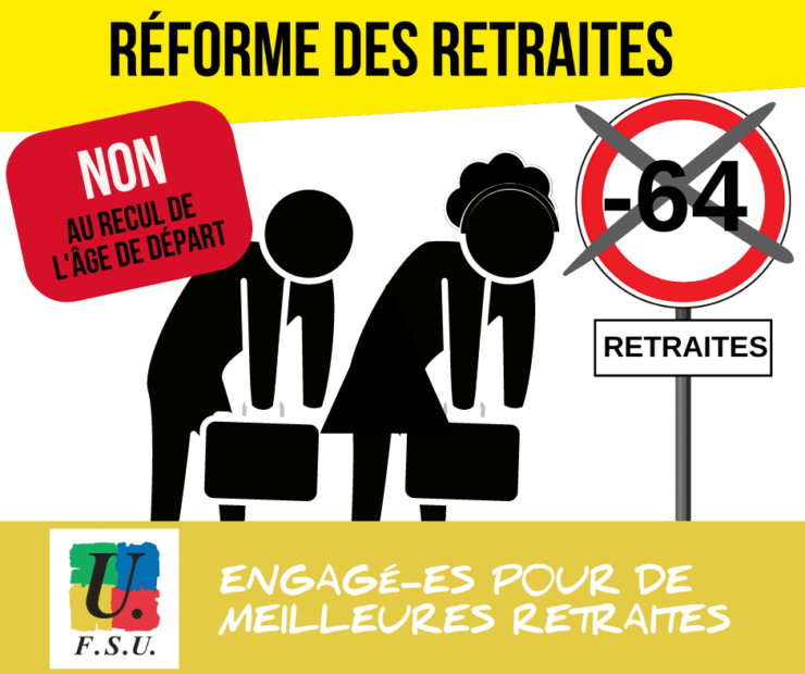 Communiqué Intersyndical – Nous exigeons le retrait du projet de réforme des retraites qui pénalise particulièrement les femmes